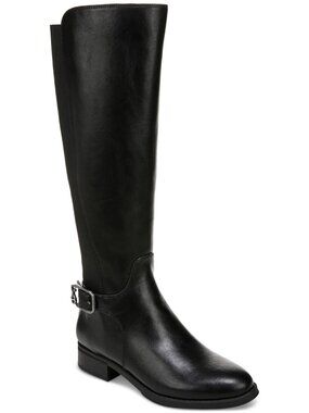#53 Sam and Libby Women's Percy Regular Calf Knee High Riding Boots - Black